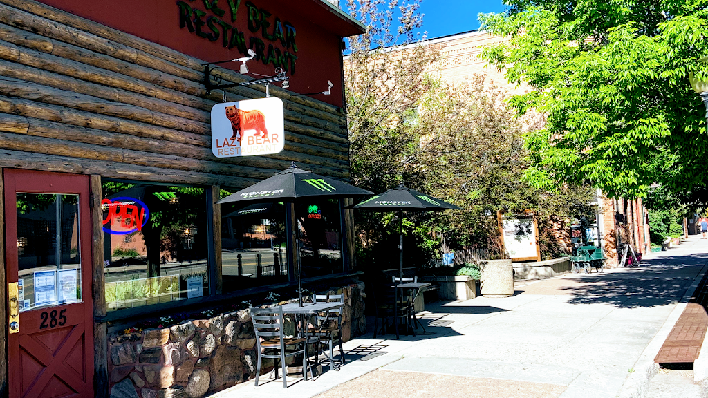 The Lazy Bear Restaurant | restaurant | 285 W Main St, New Castle, CO 81647, USA | 9709842327 OR +1 970-984-2327