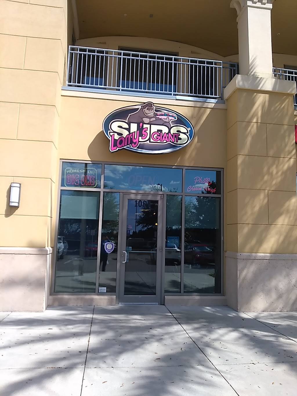 Larrys Giant Subs | meal takeaway | 9161 Narcoossee Rd B106, Orlando, FL 32827, USA | 4074125931 OR +1 407-412-5931