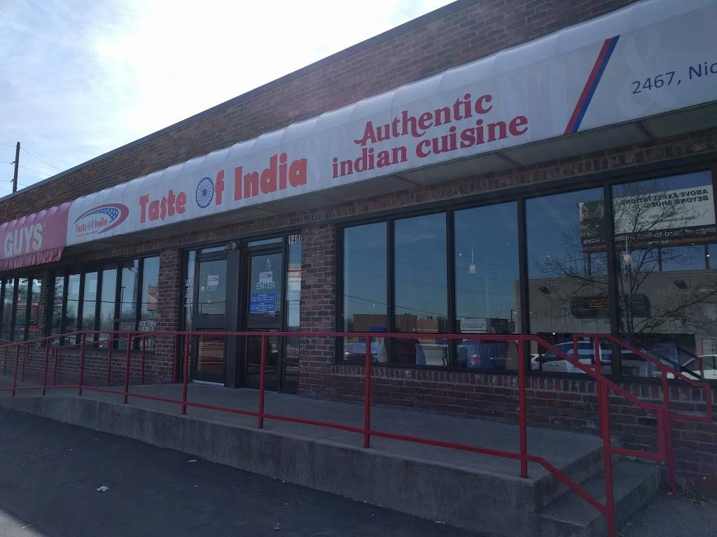 Taste of India | restaurant | 2467 Nicholasville Rd, Lexington, KY 40503, USA | 8592601911 OR +1 859-260-1911