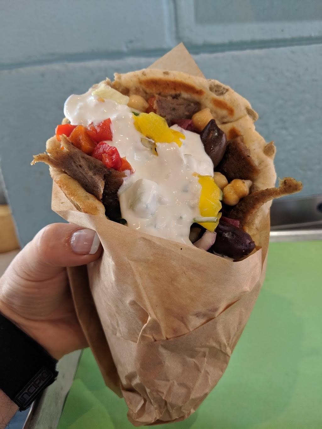 KouZina Greek Street Food | restaurant | 121 N Main St, Royal Oak, MI 48067, USA | 2486296500 OR +1 248-629-6500