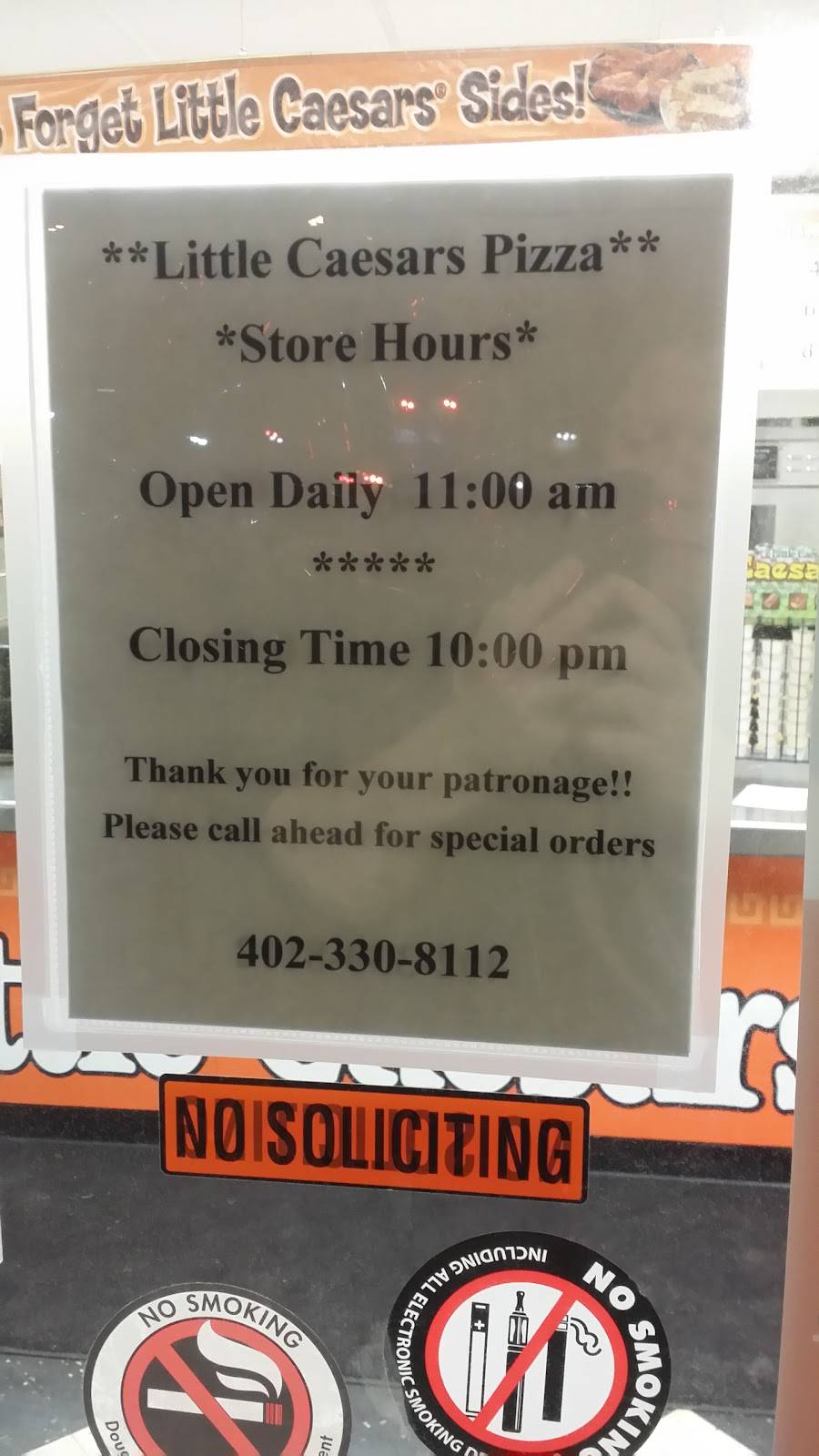 Little Caesars Pizza | meal takeaway | 15619 W Dodge Rd, Omaha, NE 68118, USA | 4023308112 OR +1 402-330-8112