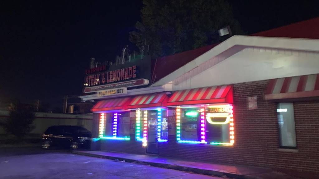 Sherman Steak & Lemonade Food mart | restaurant | 3637 E 38th St, Indianapolis, IN 46218, USA | 3175475555 OR +1 317-547-5555