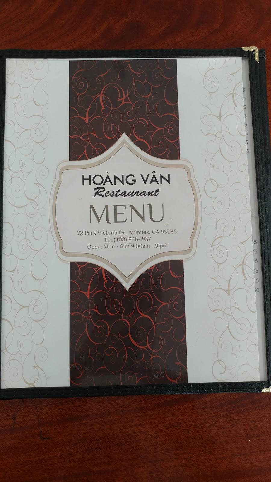 Pho Hoang Van | restaurant | 72 S Park Victoria Dr, Milpitas, CA 95035, USA | 4089461937 OR +1 408-946-1937