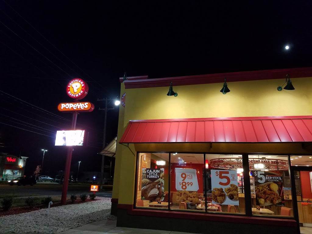 Popeyes Louisiana Kitchen | restaurant | 1100 E Bessemer Ave, Greensboro, NC 27405, USA | 3362038687 OR +1 336-203-8687