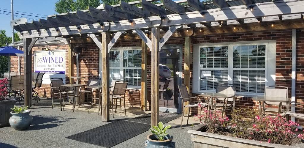 Unwined | restaurant | 472 Mauldin Ave, North East, MD 21901, USA | 4102874300 OR +1 410-287-4300