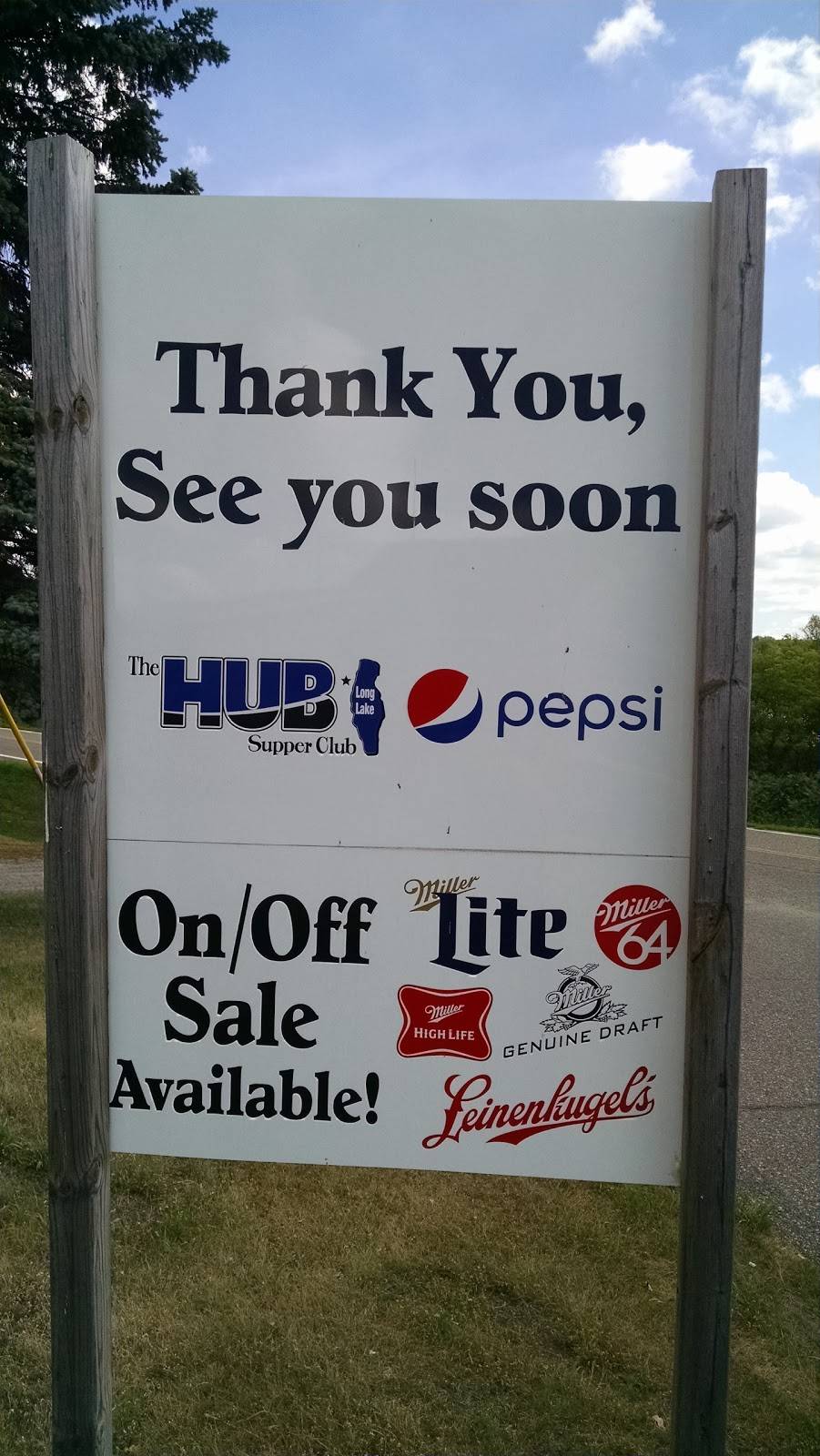 The Hub Supper Club | restaurant | 30905 Co Rd 13, Burtrum, MN 56318, USA | 3202854318 OR +1 320-285-4318