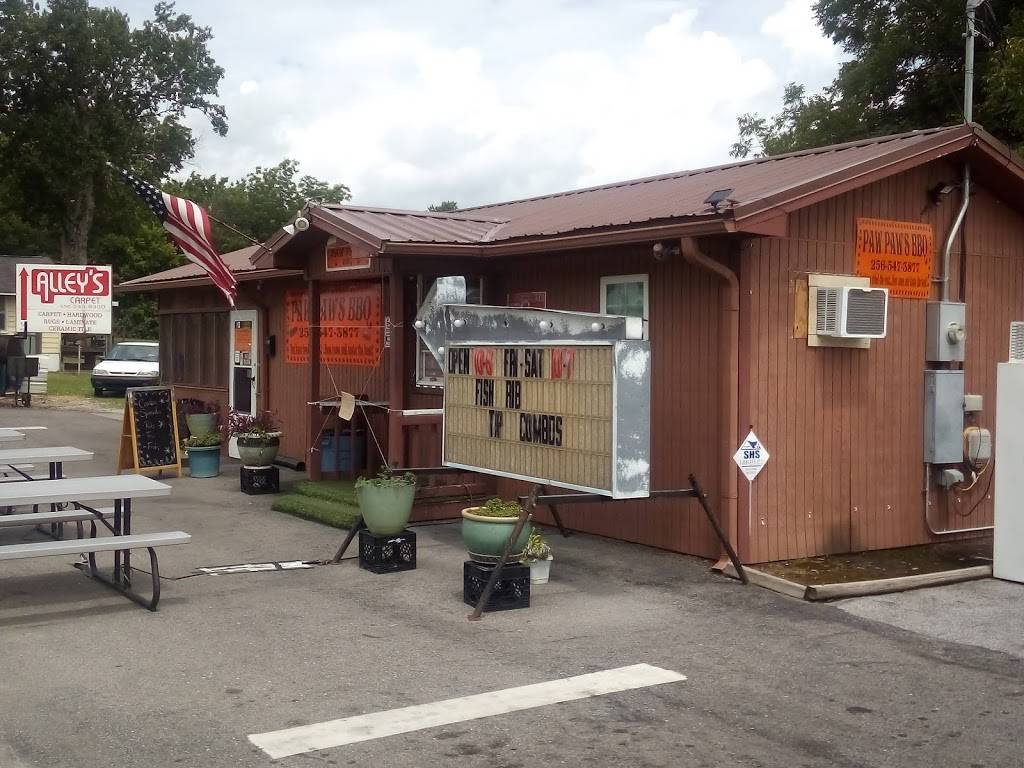 Paw Paws Bar B Que | restaurant | 1706 S 11th St, Gadsden, AL 35904, USA | 2565473877 OR +1 256-547-3877
