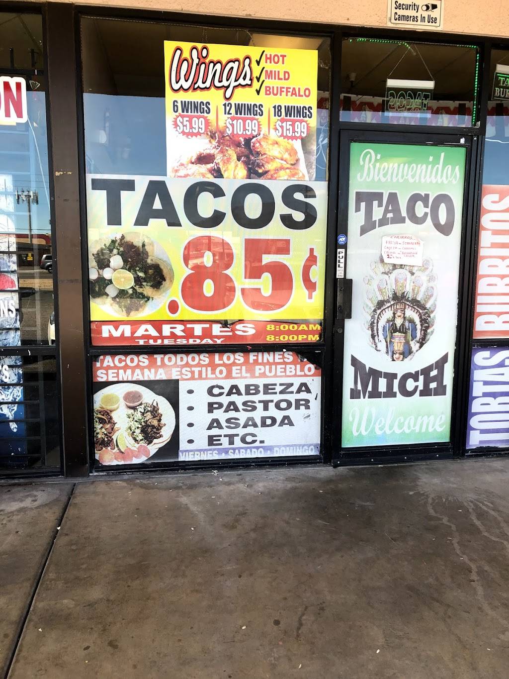 Taco Mich & Bar #3 | restaurant | 10430 N 19th Ave, Phoenix, AZ 85021, USA | 6029444921 OR +1 602-944-4921