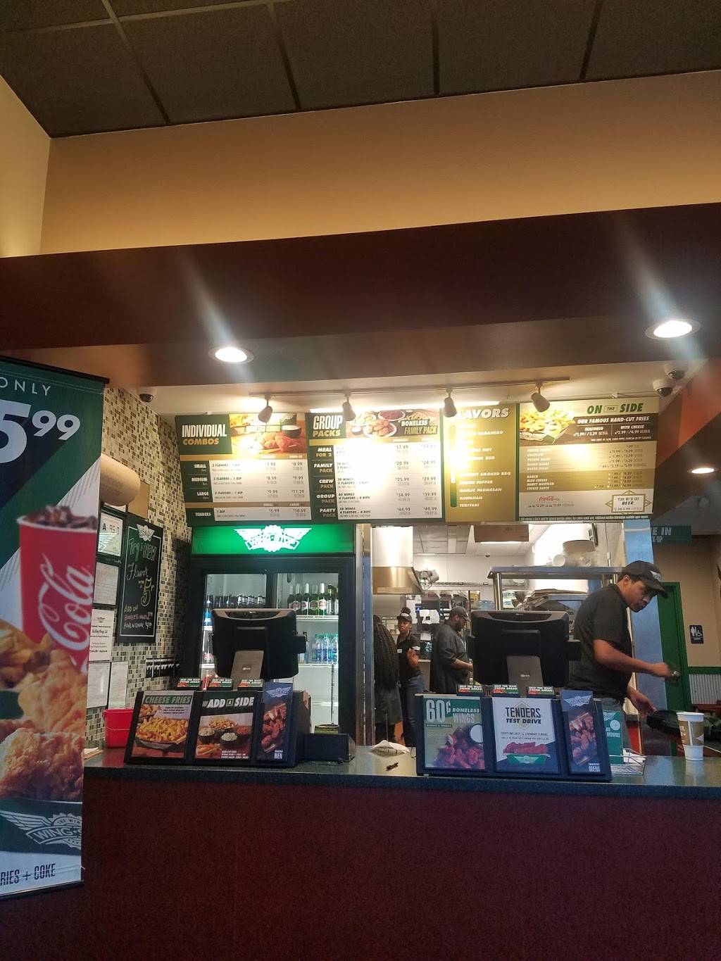 WingStop | restaurant | 6215 Old Post Rd Suite 110, Charlotte, NC 28212, USA | 7047272138 OR +1 704-727-2138