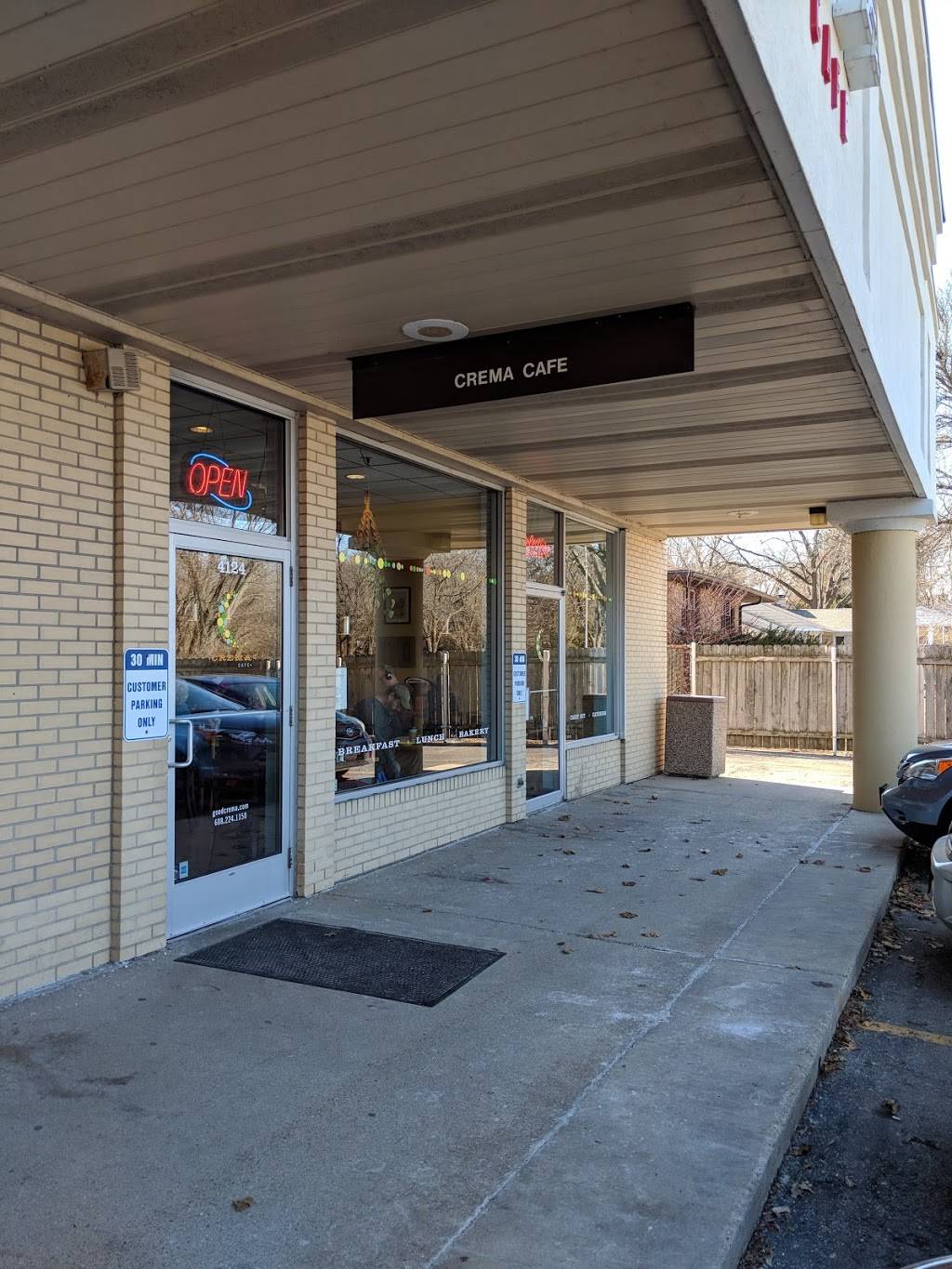 Crema Cafe | cafe | 4124 Monona Dr, Madison, WI 53716, USA | 6082241150 OR +1 608-224-1150