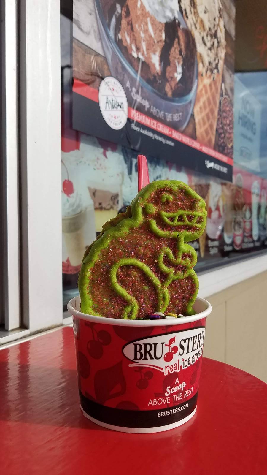 Brusters Real Ice Cream | restaurant | 405 S Buncombe Rd, Greer, SC 29650, USA | 8648792323 OR +1 864-879-2323