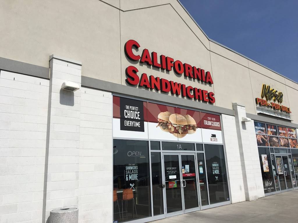 California Sandwiches | restaurant | 5955 Latimer Drive Heartland, Mississauga, ON L5V 0B7, Canada | 9058583445 OR +1 905-858-3445
