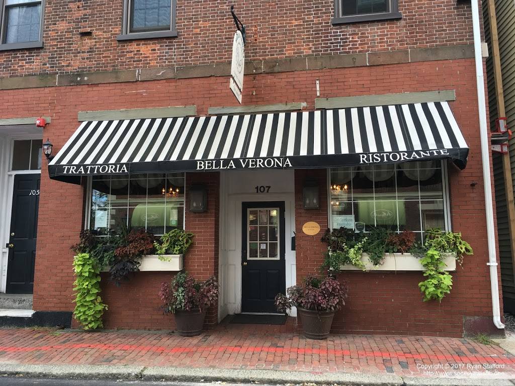 Bella Verona | restaurant | 107 Essex St, Salem, MA 01970, USA | 9788259911 OR +1 978-825-9911