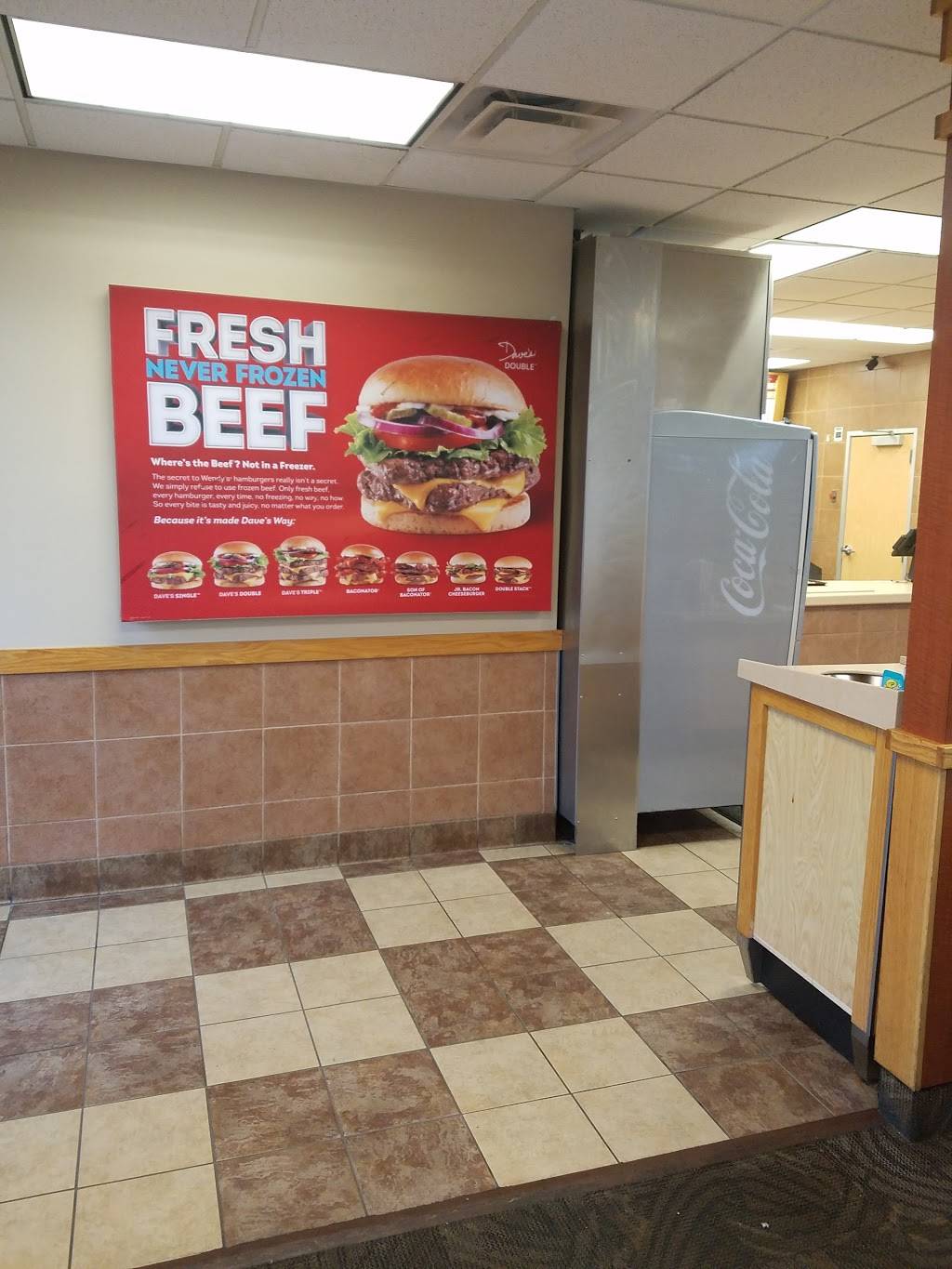 Wendys | restaurant | 1101 N High St, Millville, NJ 08332, USA | 8563275742 OR +1 856-327-5742