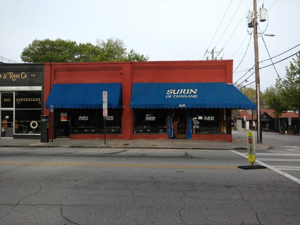 Surin of Thailand | restaurant | 810 North Highland Avenue Northeast, Atlanta, GA 30306, USA | 4048927789 OR +1 404-892-7789