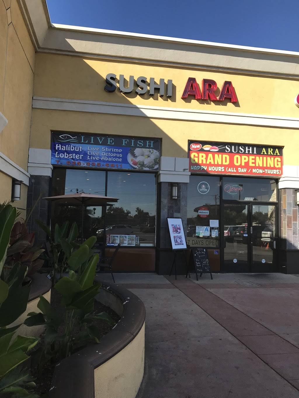 Sushi Ara 활어 횟집 | restaurant | 1155 E Alosta Ave, Azusa, CA 91702, USA | 6263355811 OR +1 626-335-5811
