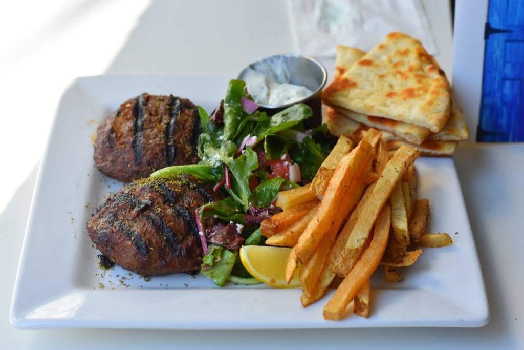 Blue Door Souvlakia | restaurant | 8413 3rd Ave, Brooklyn, NY 11209, USA | 7186808600 OR +1 718-680-8600