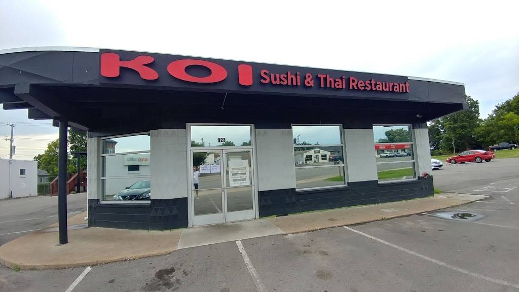 Koi Thai & Sushi | restaurant | 923 Main St, Nashville, TN 37204, USA | 6154543538 OR +1 615-454-3538