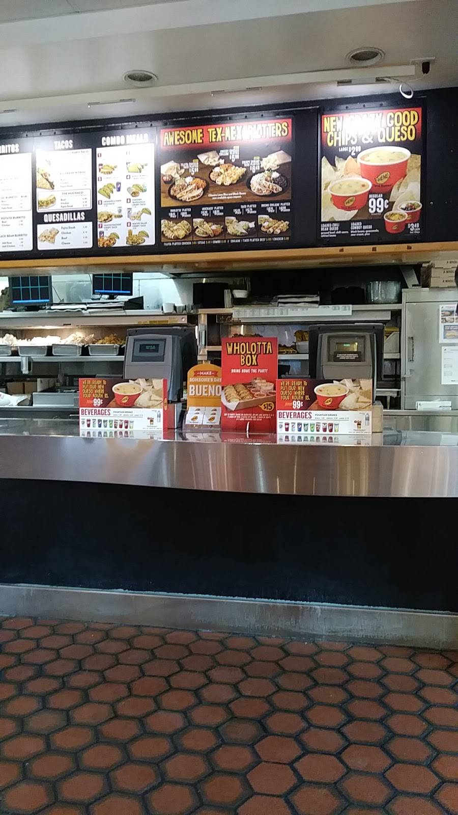 Taco Bueno | restaurant | 1419 N Collins St, Arlington, TX 76011, USA | 8178019127 OR +1 817-801-9127