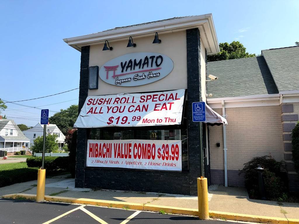 Yamato Japanese Steakhouse | restaurant | 278 Winthrop St, Taunton, MA 02780, USA | 5089779888 OR +1 508-977-9888