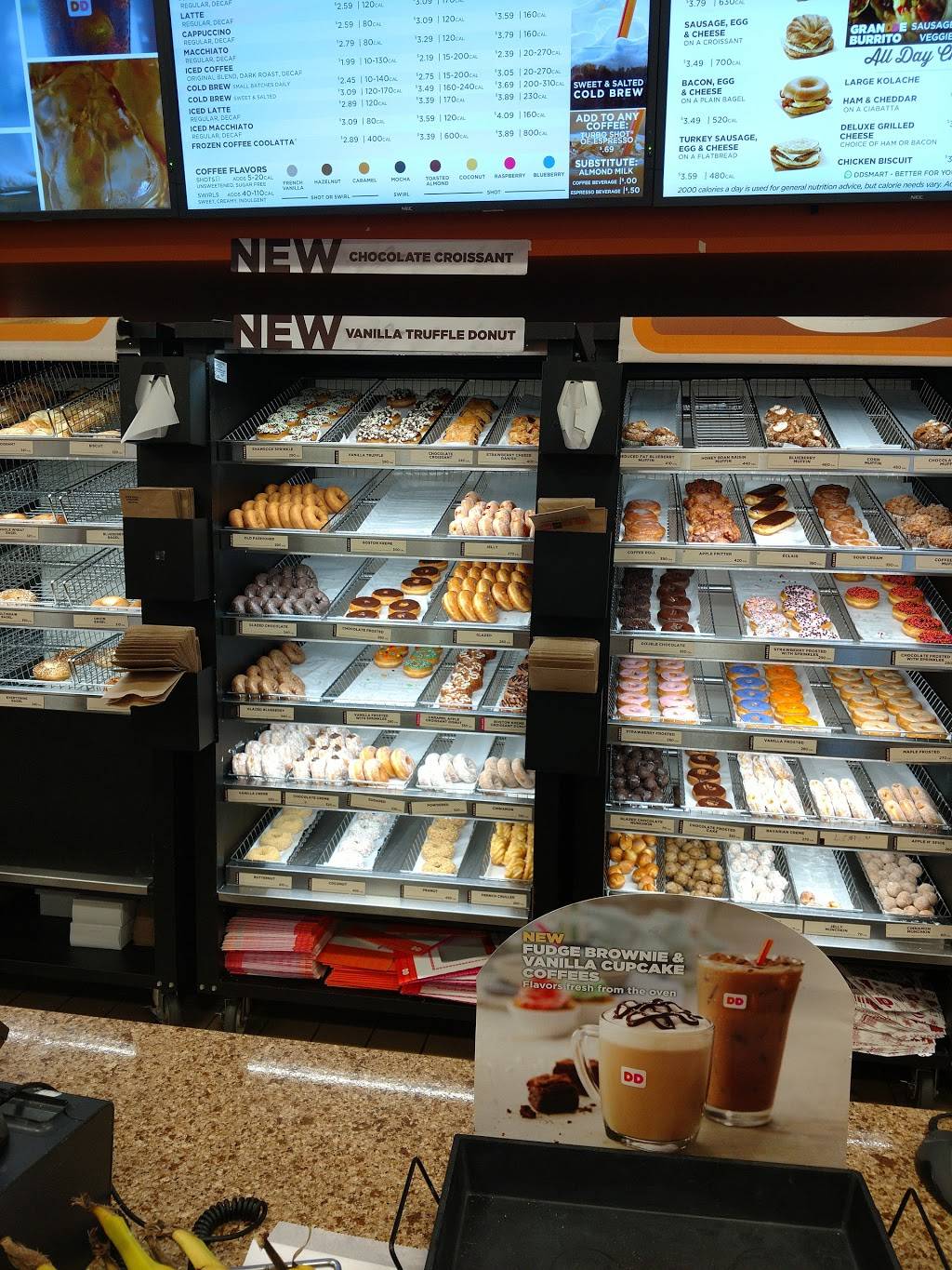 Dunkin | cafe | 1510 W Main St, Lewisville, TX 75067, USA | 2142225436 OR +1 214-222-5436