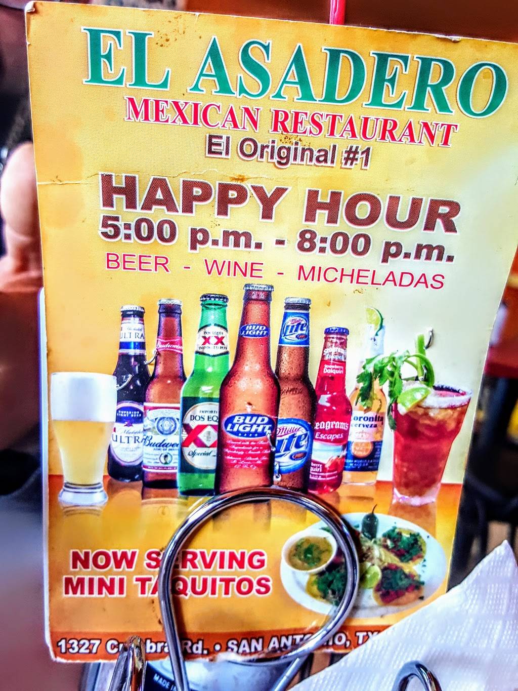 Asadero Mexican Restaurant | restaurant | 1327 Culebra Rd, San Antonio, TX 78201, USA | 2107360149 OR +1 210-736-0149