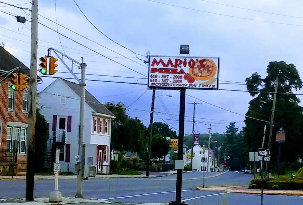 Marios Pizza | restaurant | 159 S Reading Ave, Boyertown, PA 19512, USA | 6103672008 OR +1 610-367-2008