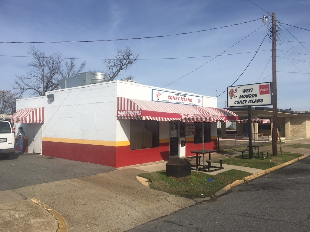 Coney Island-West Monroe | restaurant | 410 Natchitoches St, West Monroe, LA 71291, USA | 3183237610 OR +1 318-323-7610
