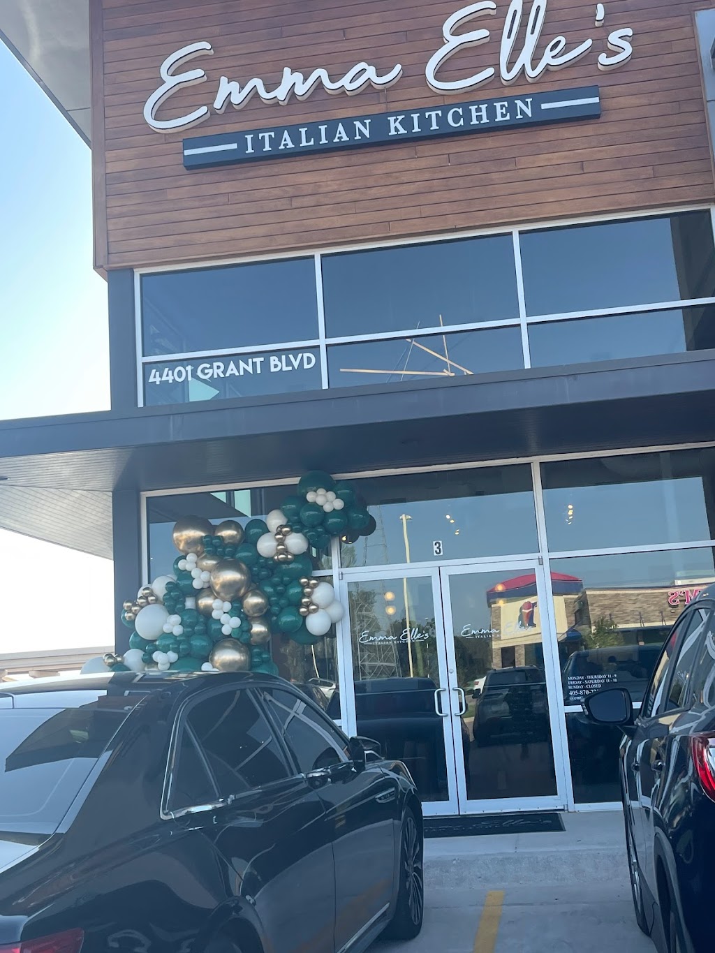 Emma Elles Italian Kitchen | restaurant | 4401 Grant Blvd ste 3, Yukon, OK 73099, USA | 4058707211 OR +1 405-870-7211