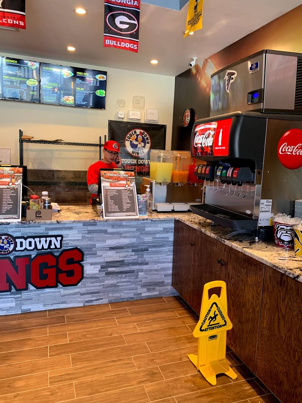 Touchdown Wings | restaurant | 3040 Bankhead Hwy, Austell, GA 30168, USA | 6784021463 OR +1 678-402-1463