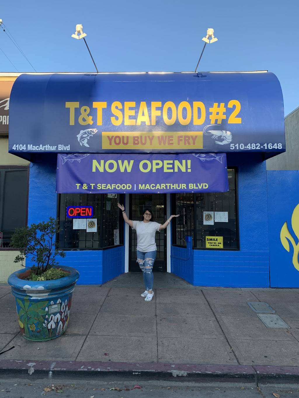 T & T Seafood #2 | restaurant | 4104 MacArthur Blvd, Oakland, CA 94619, USA | 5104821648 OR +1 510-482-1648