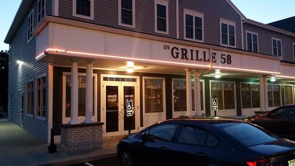Grille 58 | restaurant | 284 Monponsett St, Halifax, MA 02338, USA | 7812936665 OR +1 781-293-6665