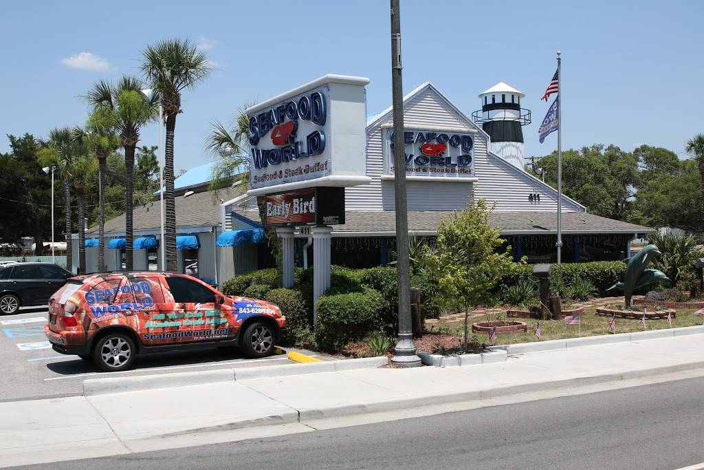 Seafood World Seafood And Steak Buffet | restaurant | 411 N Kings Hwy, Myrtle Beach, SC 29577, USA | 8436267896 OR +1 843-626-7896