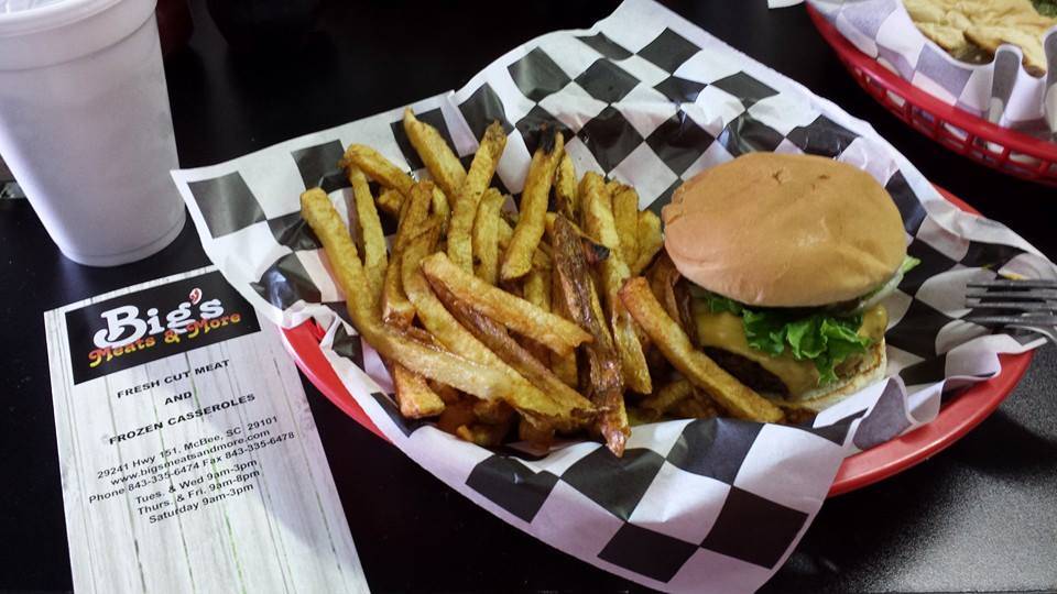 Bigs Meats & More | restaurant | 29241 SC-151, McBee, SC 29101, USA | 8433356474 OR +1 843-335-6474