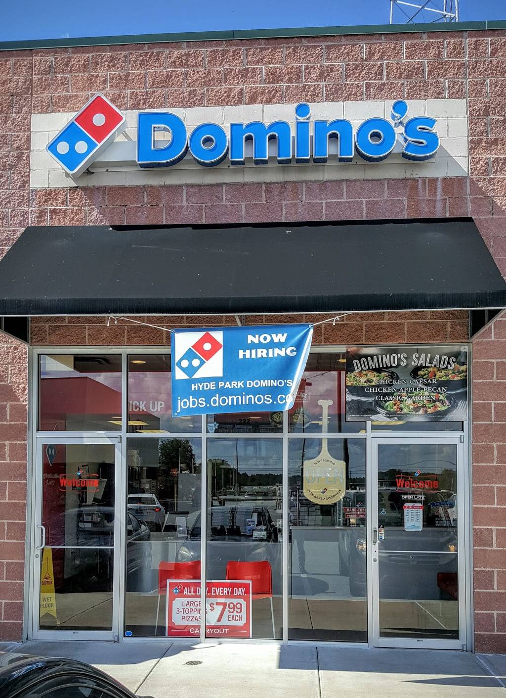 Dominos Pizza | meal takeaway | 222 Hyde Park Commons, Brunswick, GA 31523, USA | 6054756973 OR +1 605-475-6973