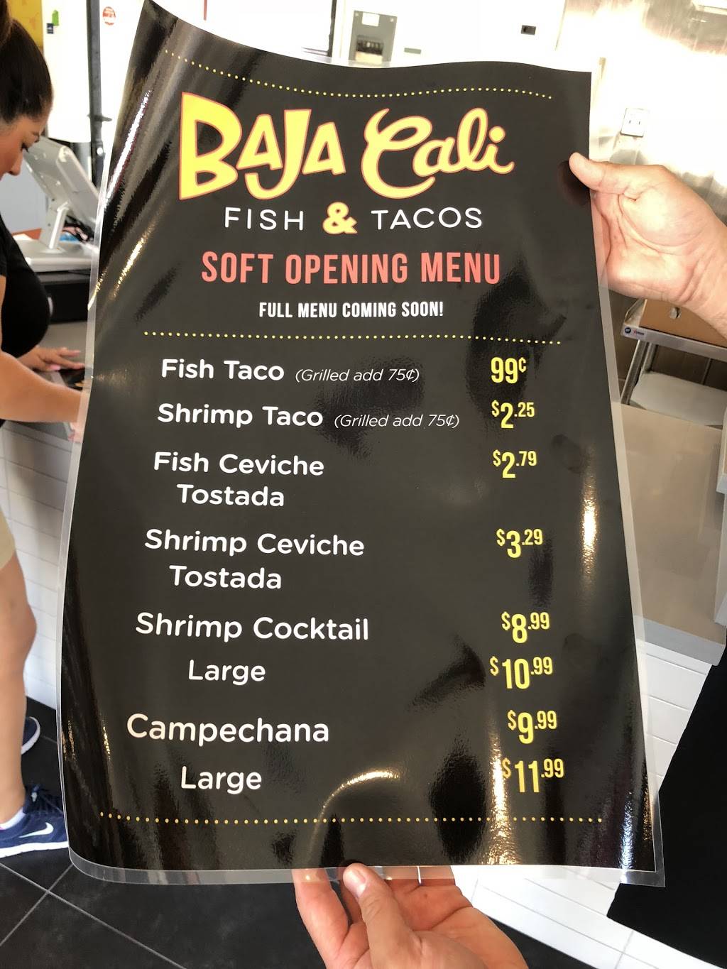 Baja Cali Fish & Tacos | restaurant | 2487 E Washington Blvd, Pasadena, CA 91104, USA | 6267147001 OR +1 626-714-7001