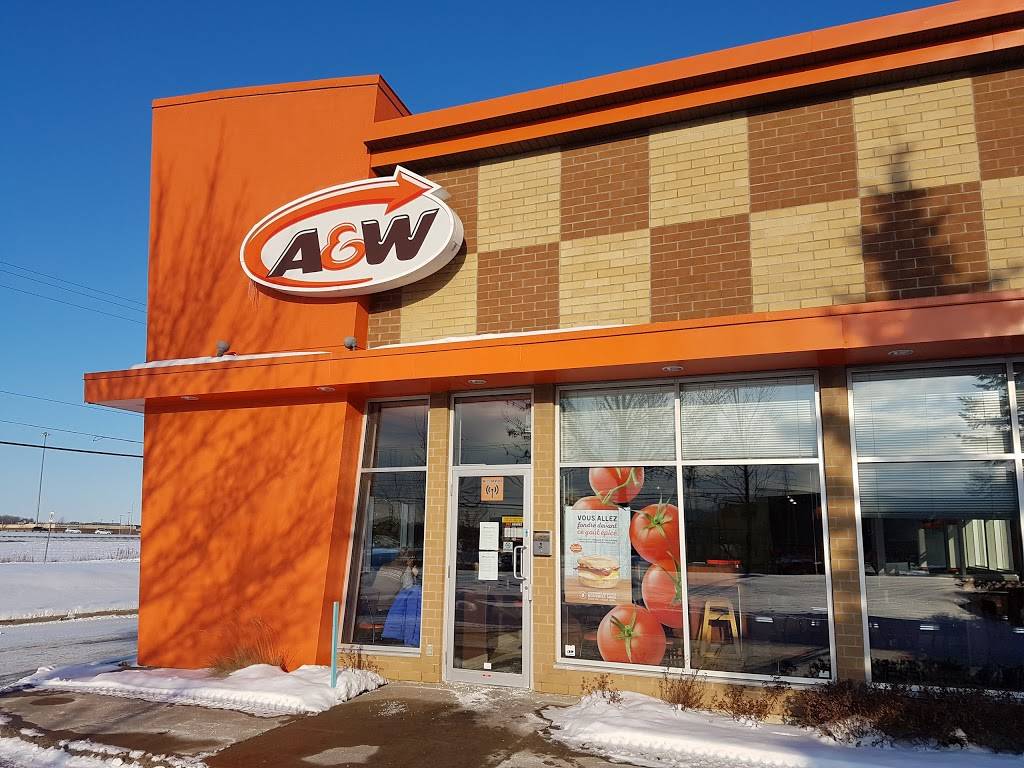 A&W Canada | restaurant | 1555 Boulevard de Montarville, Boucherville, QC J4B 8T3, Canada | 4506452561 OR +1 450-645-2561