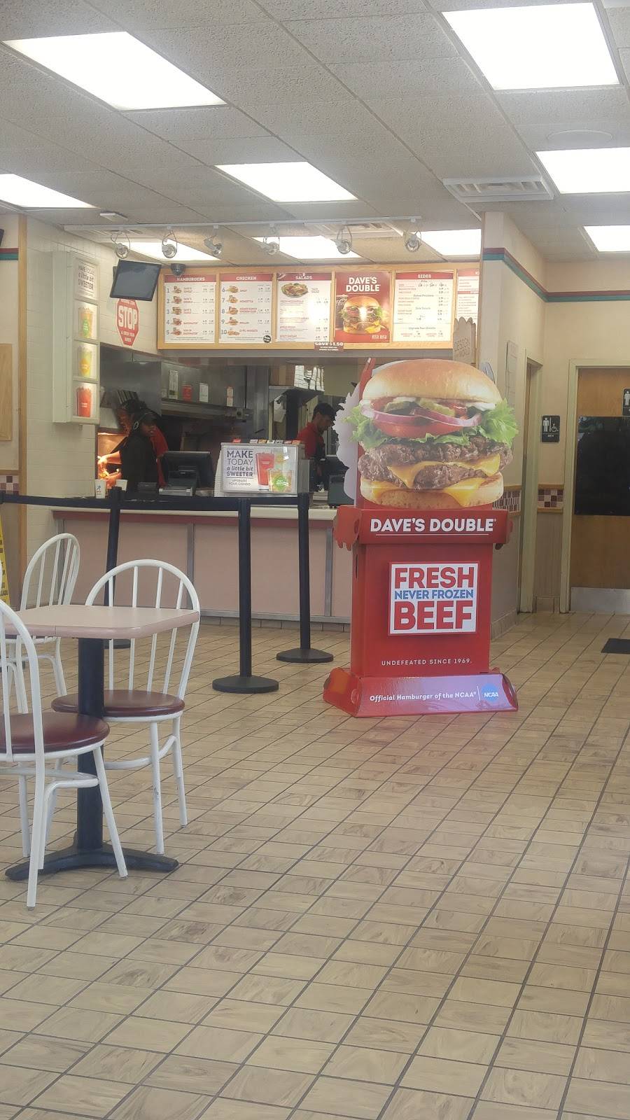 Wendys | restaurant | 11818 Reisterstown Rd, Reisterstown, MD 21136, USA | 4105263800 OR +1 410-526-3800