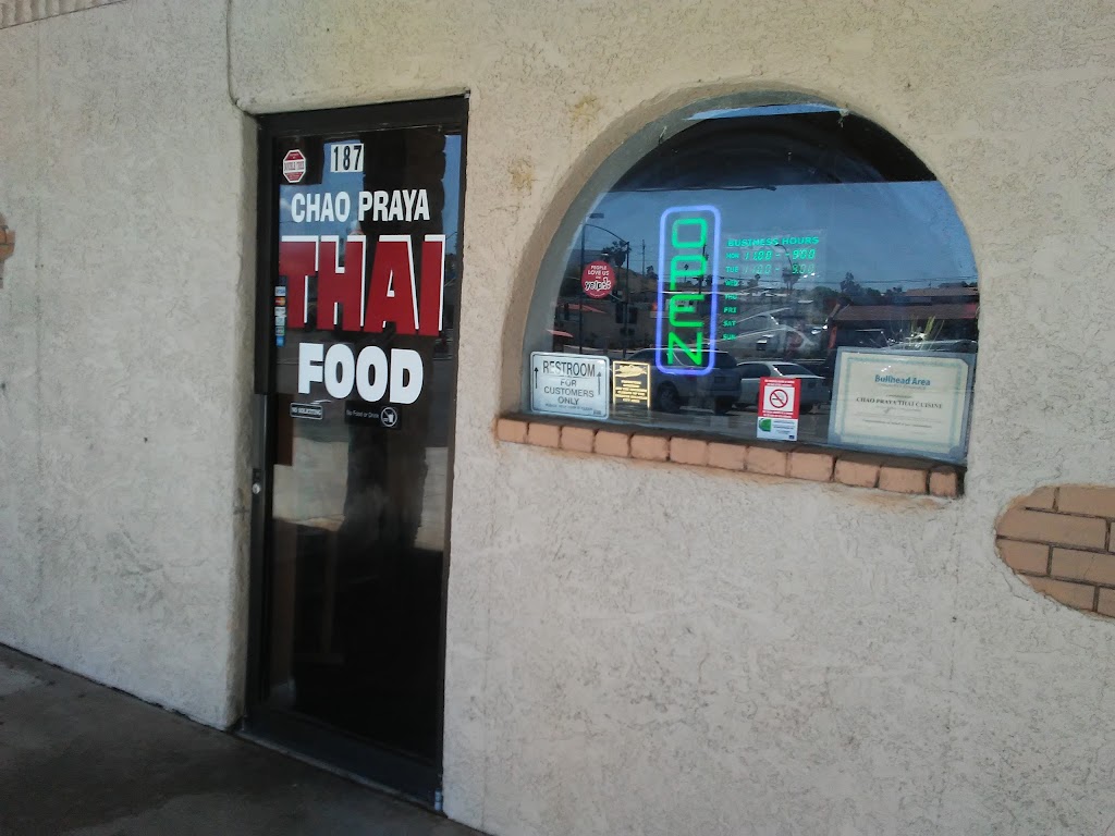 Chao Praya Thai Cuisine | restaurant | 1751 AZ-95, Bullhead City, AZ 86442, USA | 9284441064 OR +1 928-444-1064