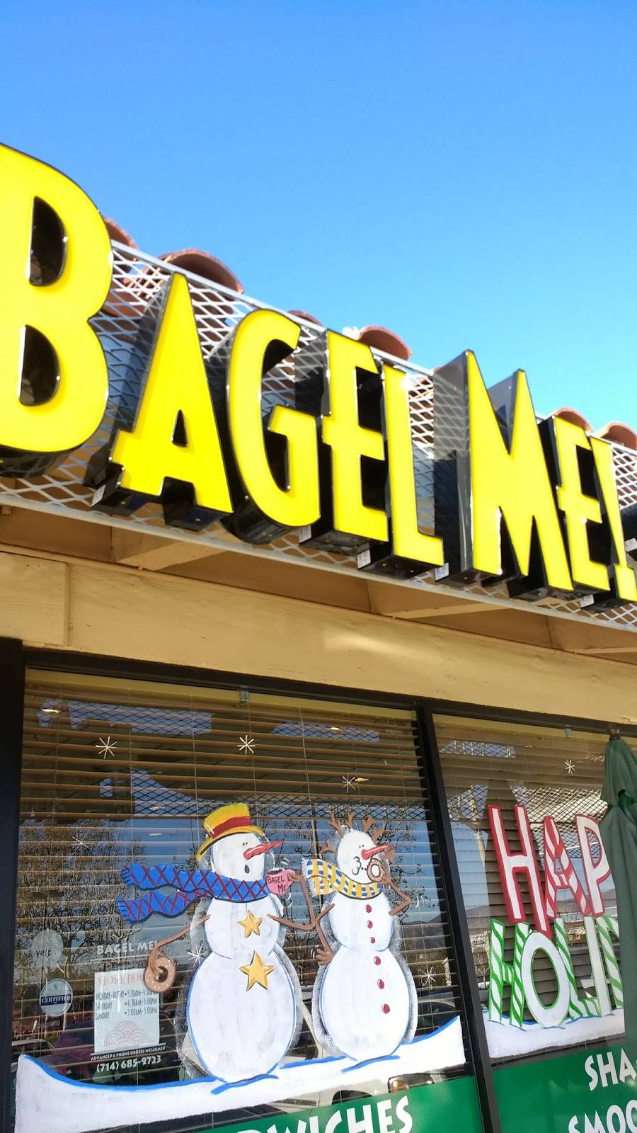 Bagel Me! | bakery | 5552 E Santa Ana Canyon Rd, Anaheim, CA 92807, USA | 7146859723 OR +1 714-685-9723