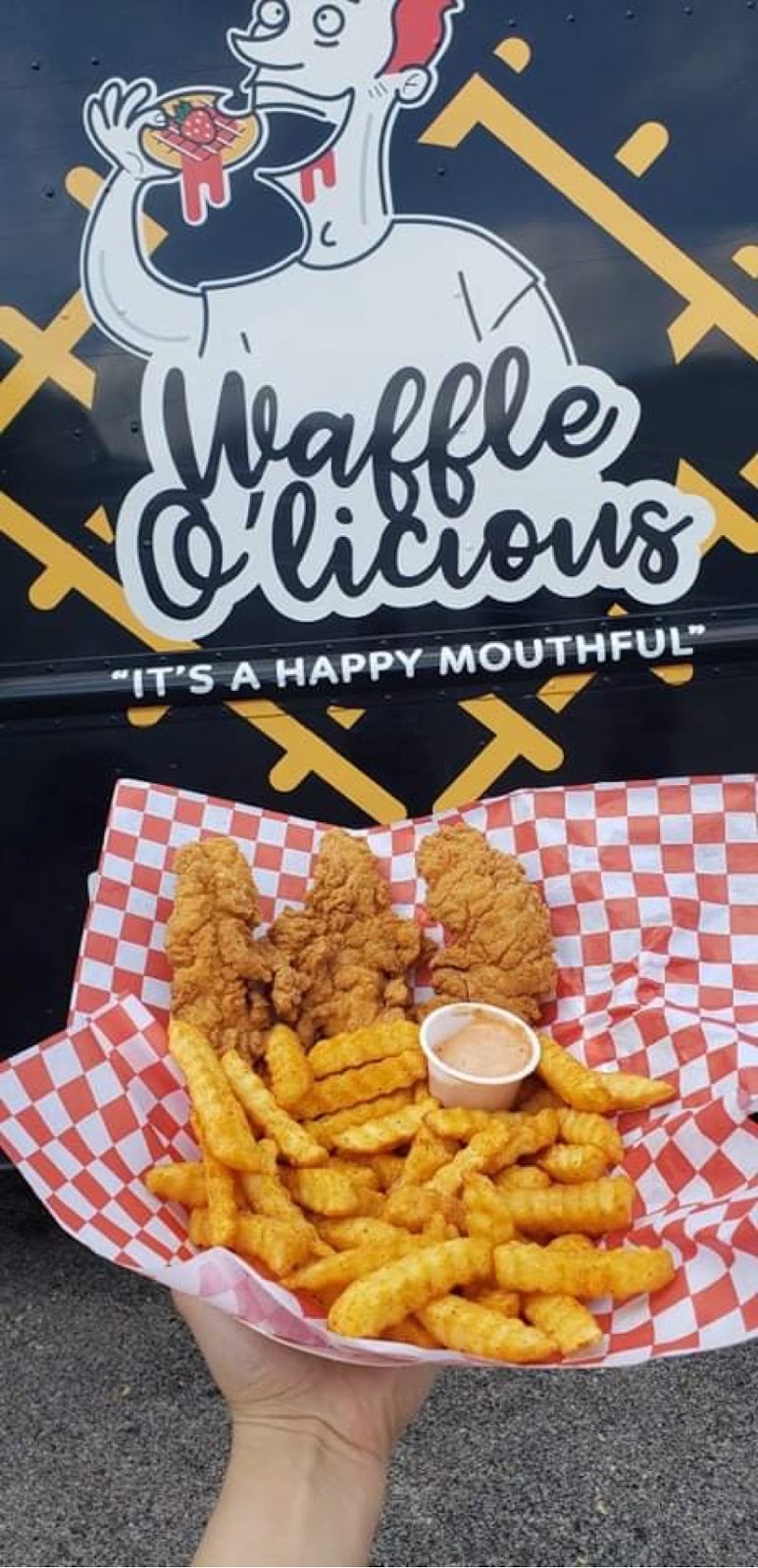 Waffle Olicious Food Truck & Restaurant | restaurant | 141N Plano rd, Richardson, TX 75081, USA | 4699695784 OR +1 469-969-5784