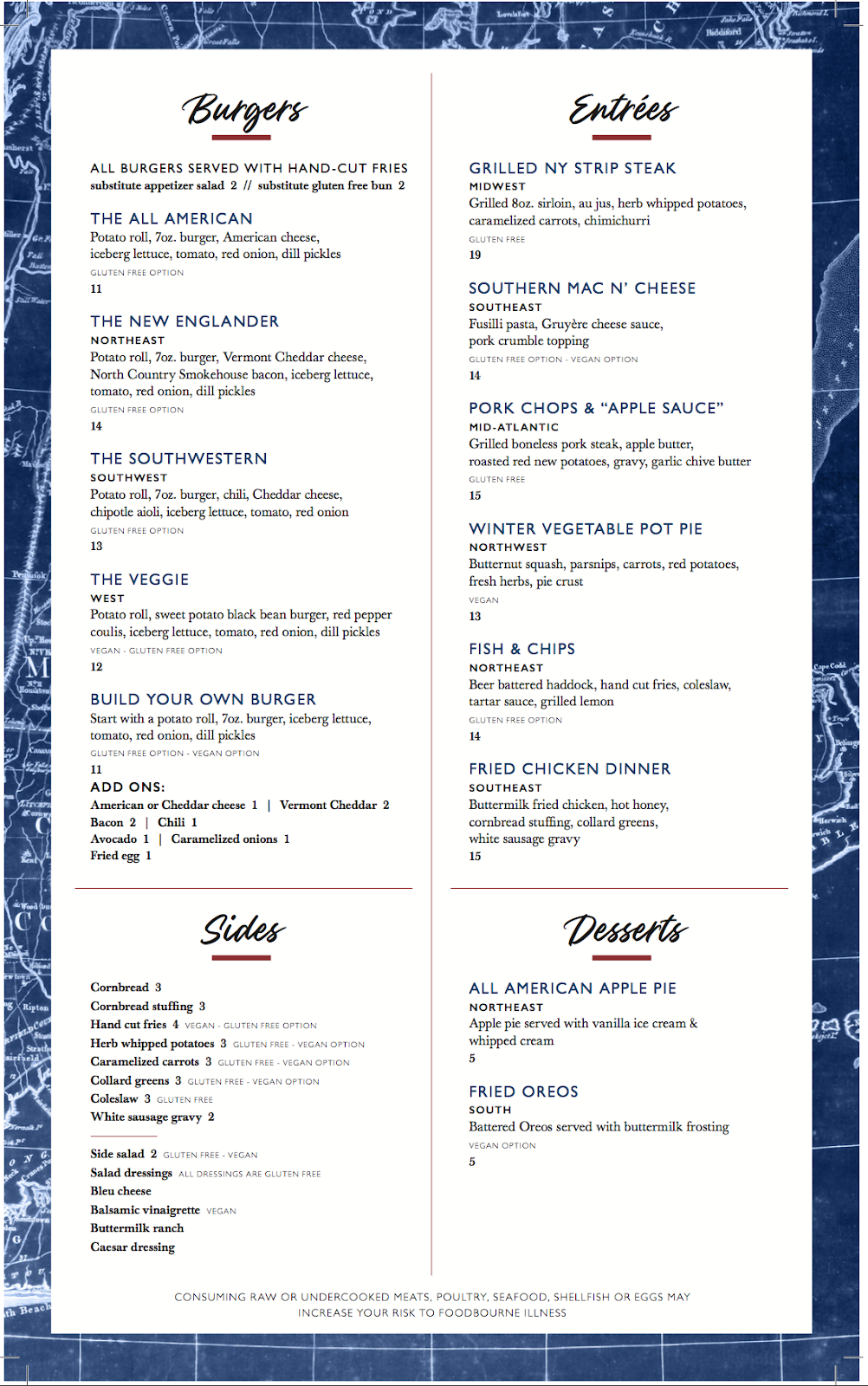 Clarks American Bistro | restaurant | 48 Main St, Durham, NH 03824, USA | 6033975053 OR +1 603-397-5053