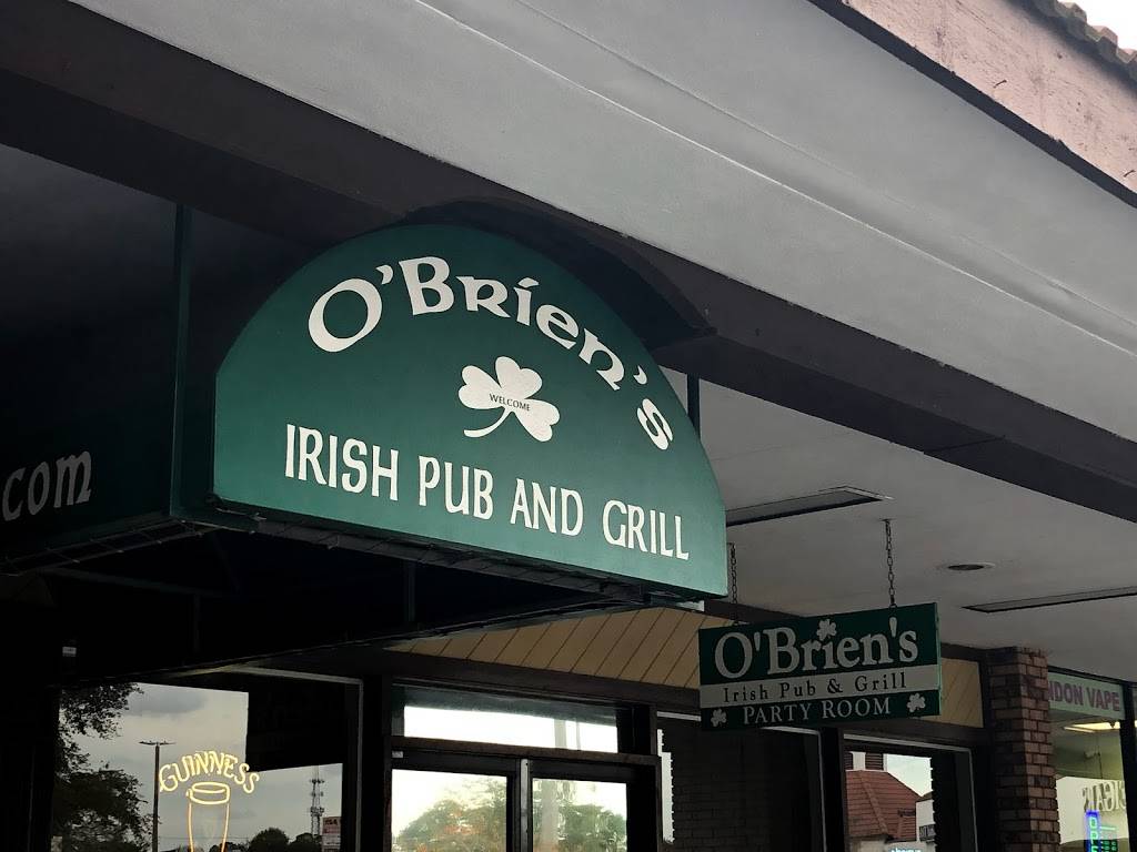 O’Brien’s Irish Pub & Grill | restaurant | 701 W Lumsden Rd, Brandon, FL 33511, USA | 8136619688 OR +1 813-661-9688