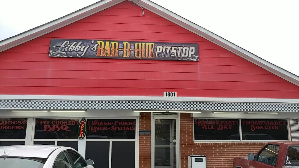 Libbys Pit Stop | restaurant | 1801 N Cannon Blvd, Kannapolis, NC 28083, USA | 7049384733 OR +1 704-938-4733