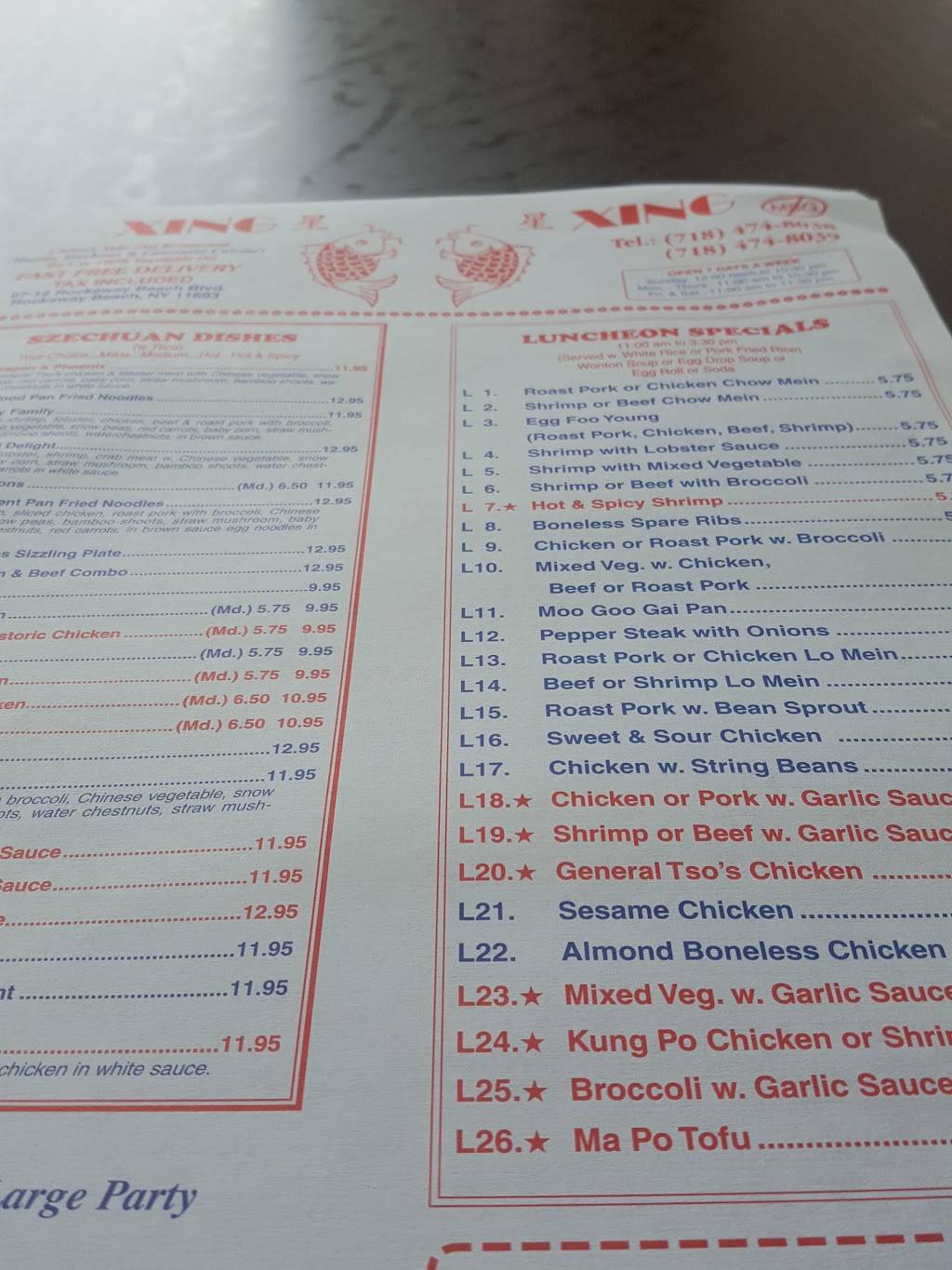 Xing Xing | restaurant | 9712 Rockaway Beach Blvd, Rockaway Beach, NY 11693, USA | 7184748038 OR +1 718-474-8038