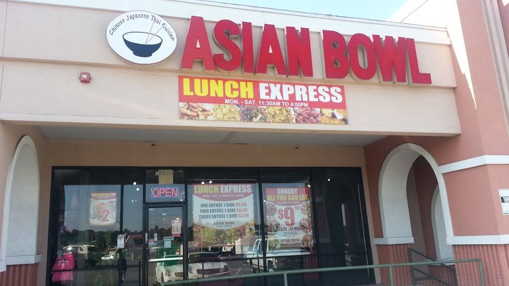 Asian Bowl | restaurant | 4400 Little Rd #285, Arlington, TX 76016, USA | 8174832729 OR +1 817-483-2729