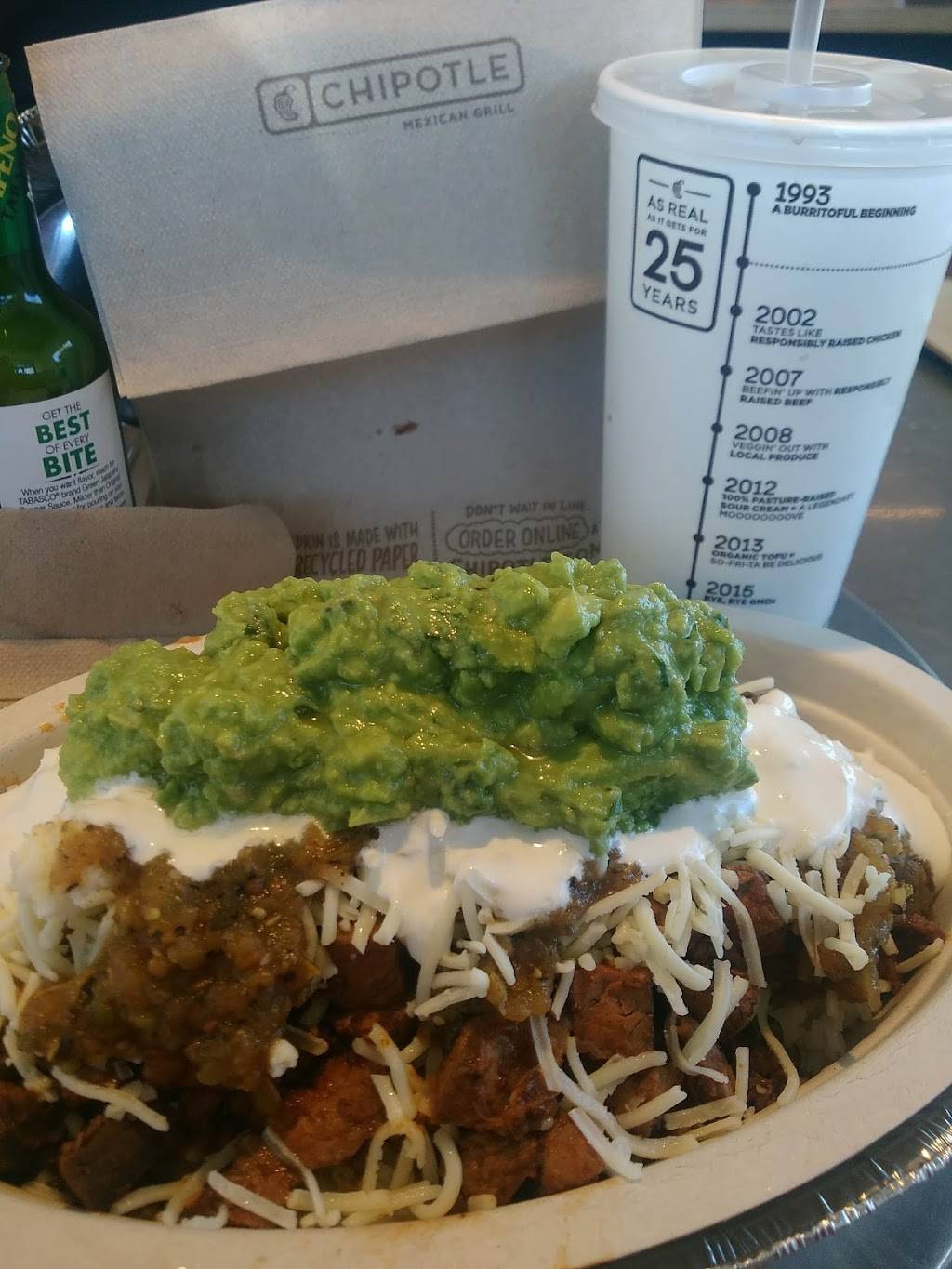 Chipotle Mexican Grill | restaurant | 1202 W Irvington Rd, Tucson, AZ 85714, USA | 5202940059 OR +1 520-294-0059