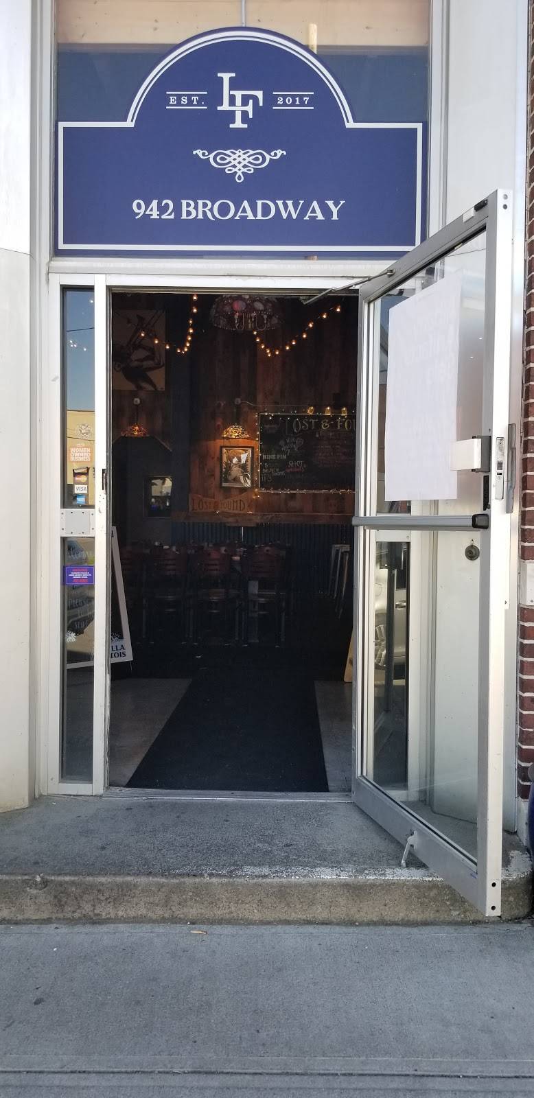 Lost & Found Bar & Kitchen | restaurant | 942 Broadway, Albany, NY 12207, USA | 5186940670 OR +1 518-694-0670