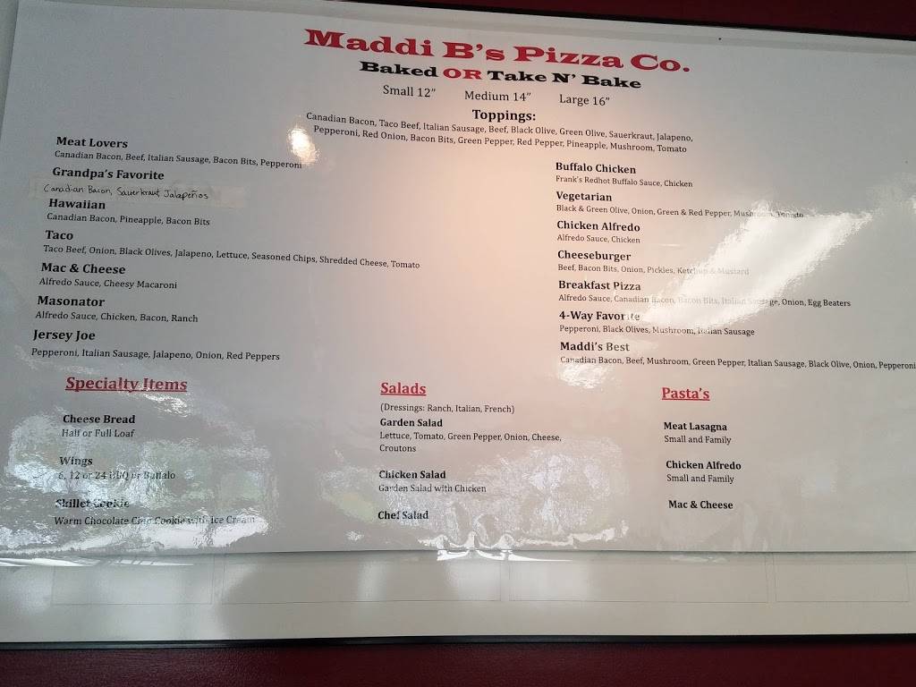 Maddi Bs Pizza Co | restaurant | 1202 NE Curtis Bridge Rd, Swisher, IA 52338, USA | 3198484040 OR +1 319-848-4040