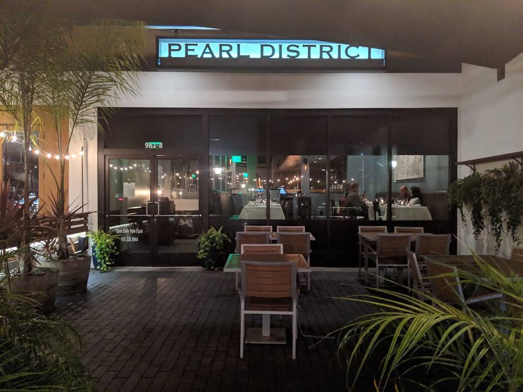 Pearl District Restaurant | restaurant | 982 S Westlake Blvd #8, Westlake Village, CA 91361, USA | 8052309944 OR +1 805-230-9944